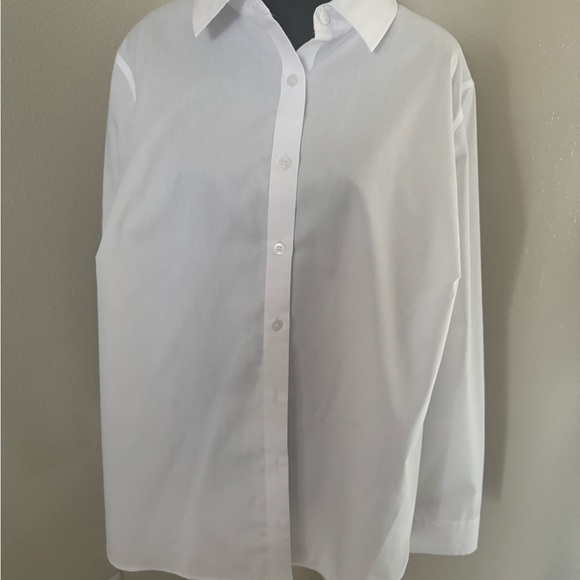 Talbots Tops - Classic White Women's Wrinkle Resistant Shirt